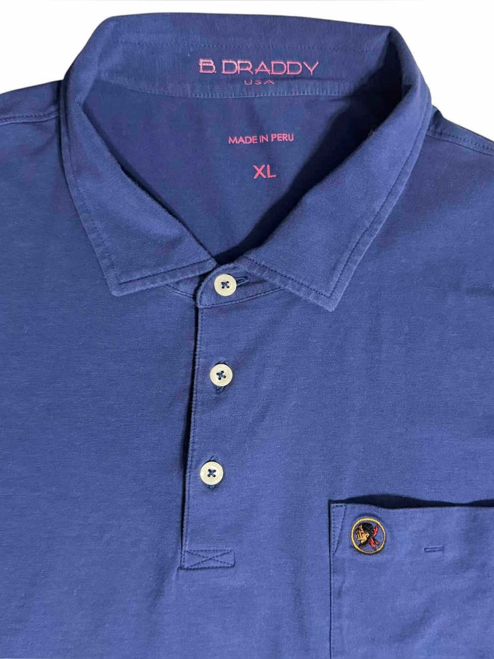 B DRADDY Polo Golf Shirt SEMINOLE GOLF CLUB Men’s Size X-Large